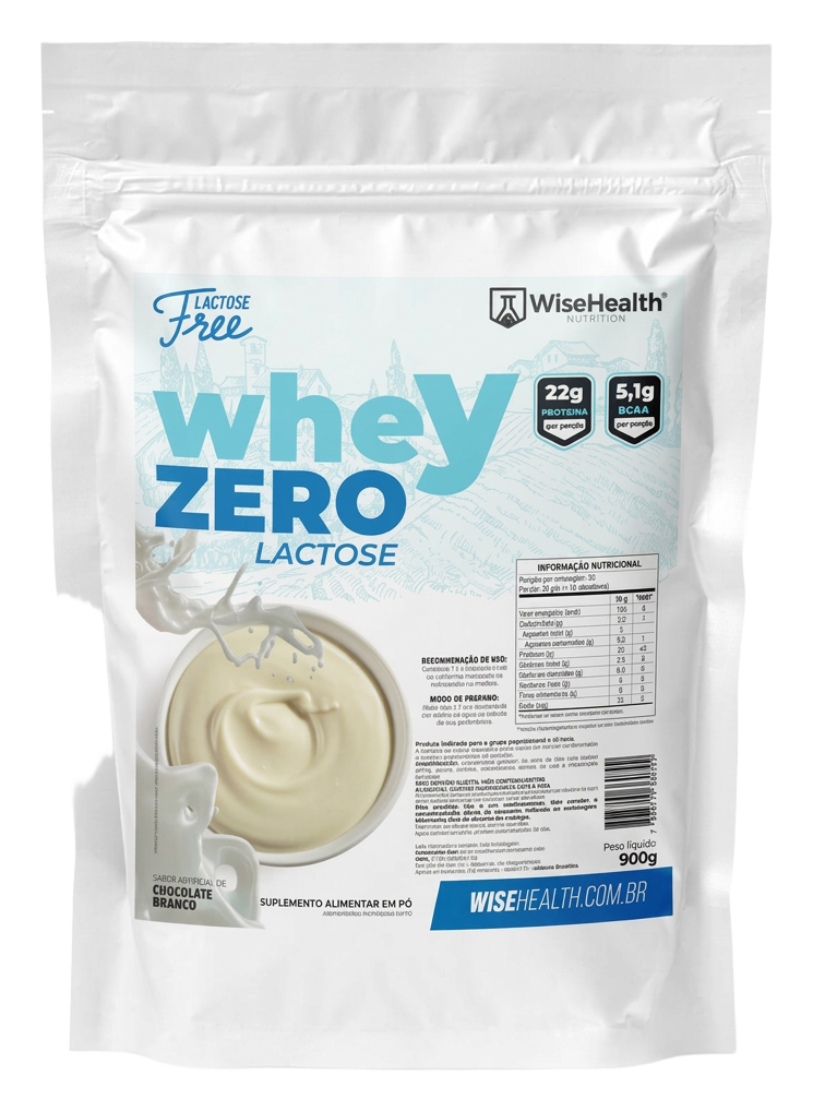 Whey Zero Lactose — Chocolate Branco